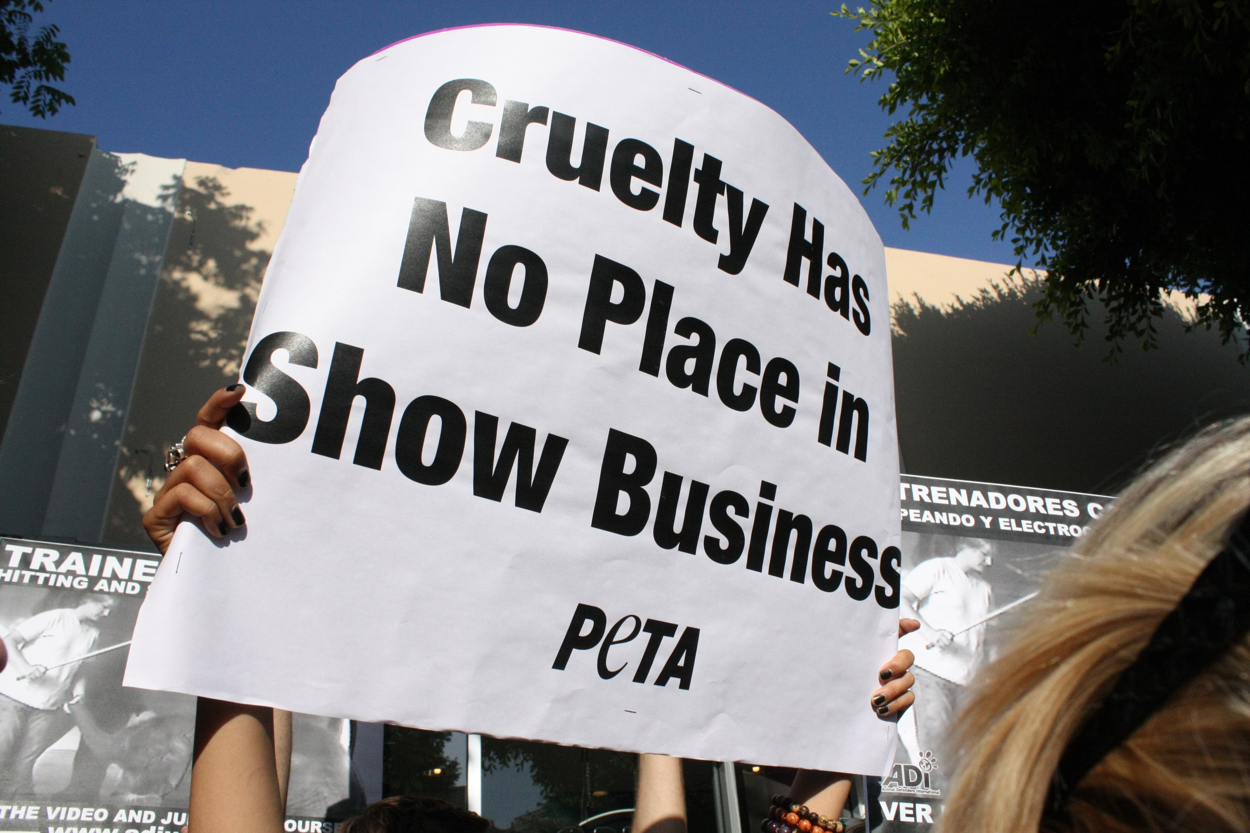 Мітинг PETA
