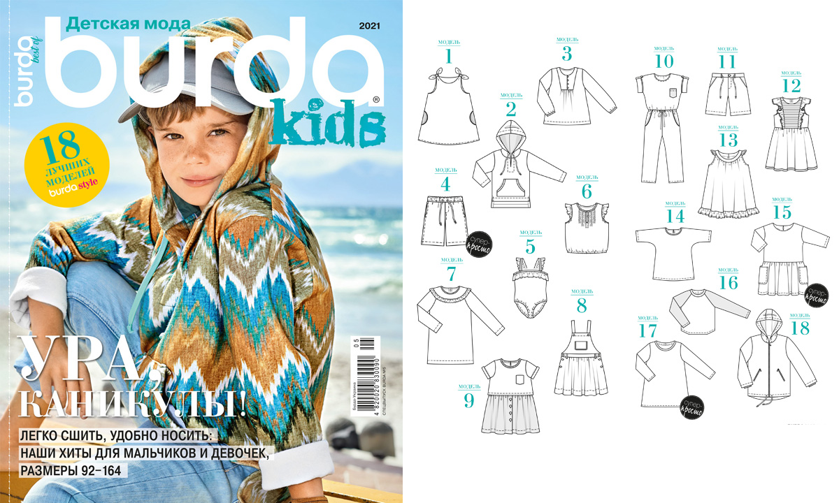 ДЕТСКАЯ МОДА  | Burdastyle