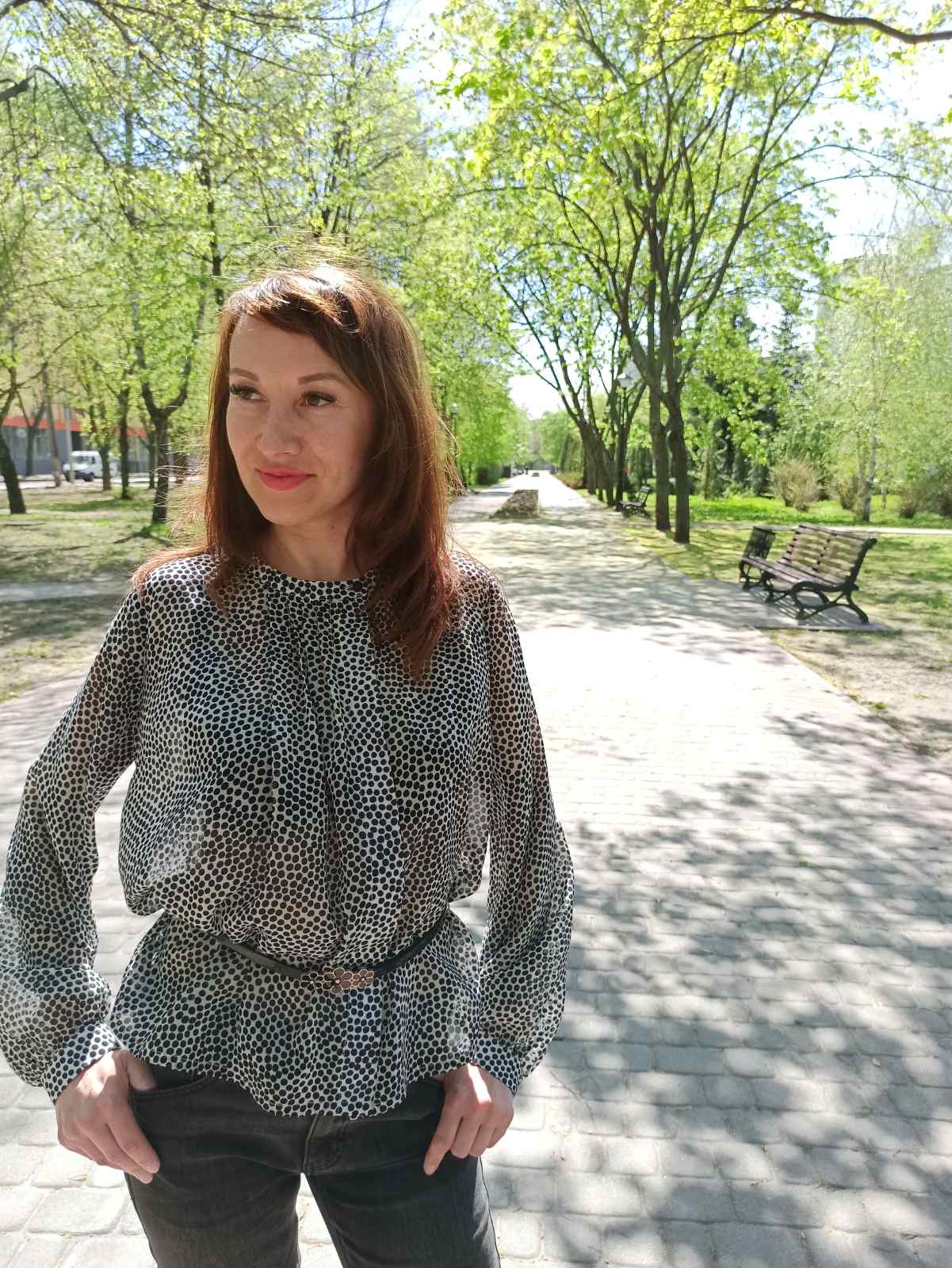 Блузка із шовку