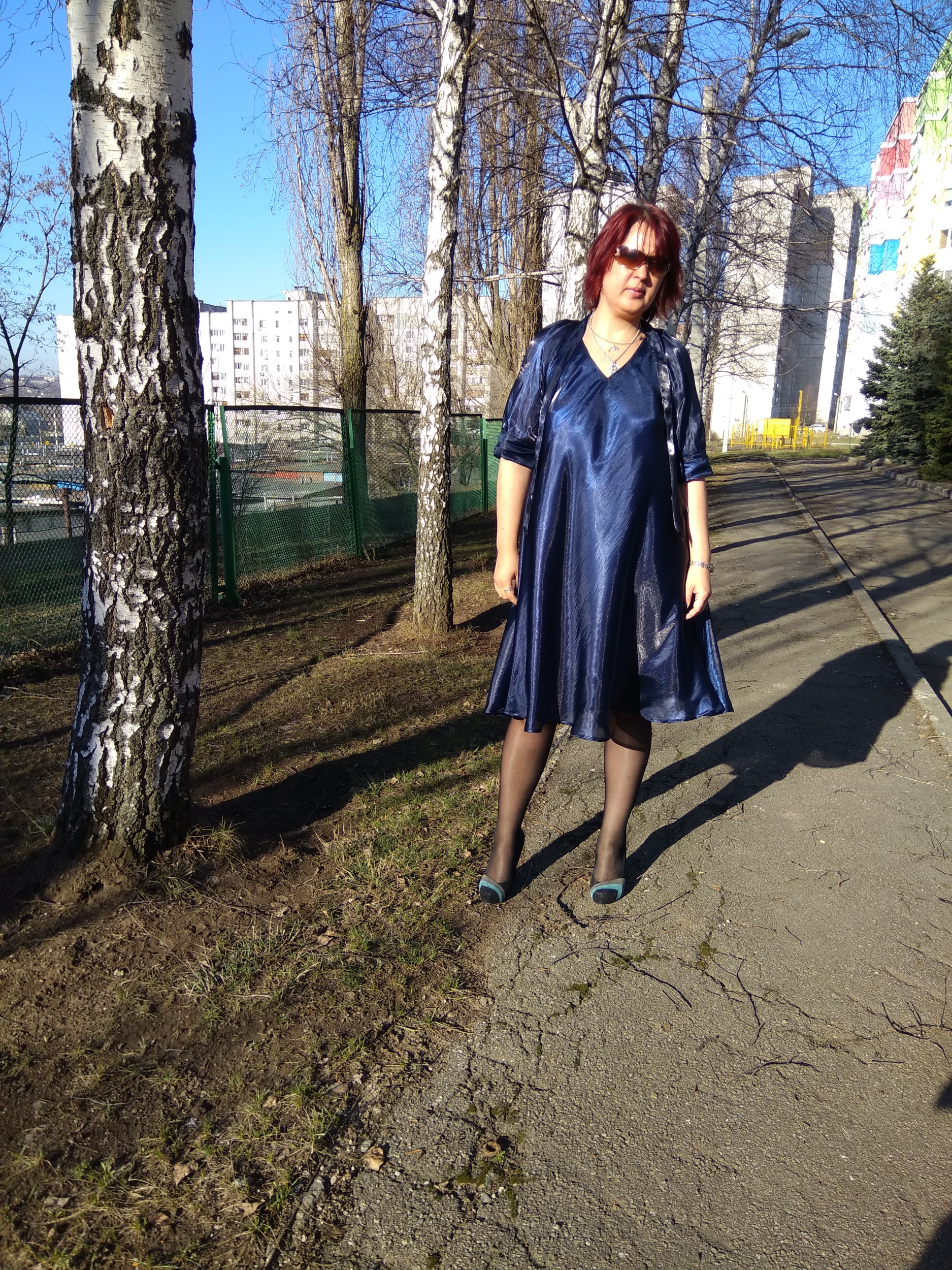 Сукня "Весняна органза"