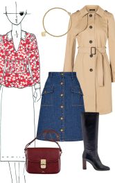 Модель місяця: блузка з квітковим принтом