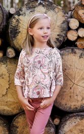 Дитяча блузка з рюшами Burdastyle