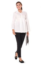 Жіноча блузка сорочкового крою для вагітних Burdastyle