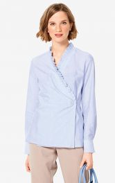 Жіноча блузка сорочкового крою Burdastyle