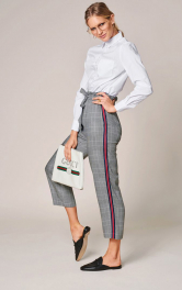 Жіночі брюки з лампасами Burdastyle