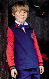 Дитячий пуловер в спортивному стилі Burdastyle