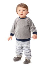 Дитячий пуловер з рукавами реглан Burdastyle