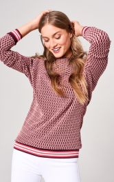Жіночий пуловер прямого крою Burdastyle