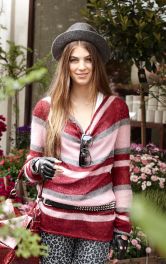 Жіночий пуловер приталеного крою Burdastyle