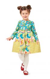 Дитяча відрізна сукня Burdastyle