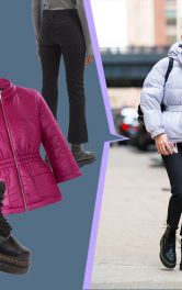 Как стилизовали стеганые куртки и пальто модные инфлюенсеры