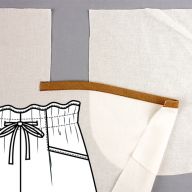 Як виконати кишеню з відрізним бочком із горизонтальним входом