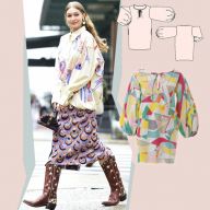 Моделі Burda Style в стилі Джиджи Хадід