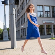 Сукня з етно-притом від ненька