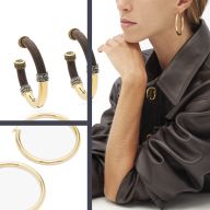 Сережки-кільця: усе різноманіття форми