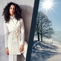 Як носити білий одяг взимку