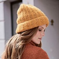 Зимова шапка на спицях: проста схема в’язання