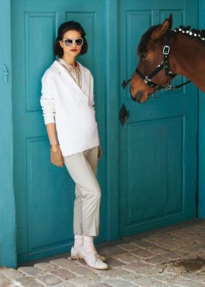 Брюки 7/8 із бавовняного сатину