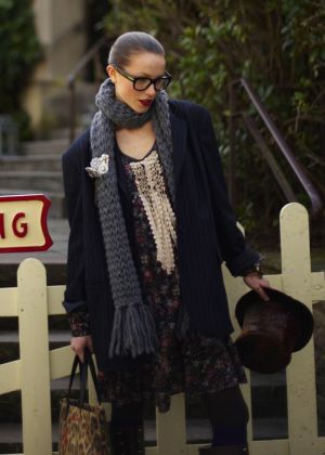 Блейзер фланелевий у стилі оверсайз