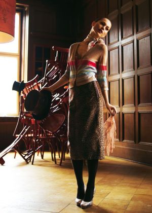 Спідниця-олівець з бавовняного оксамиту