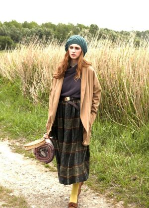 Спідниця шерстяна пишного крою