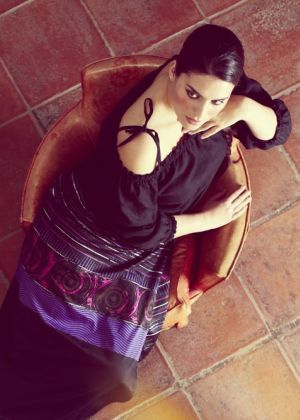 Топ з бретелями-зав’язками і куліскою на талії