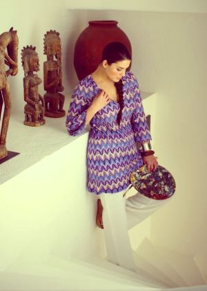 Брюки широкого кроя с пояском-завязкой