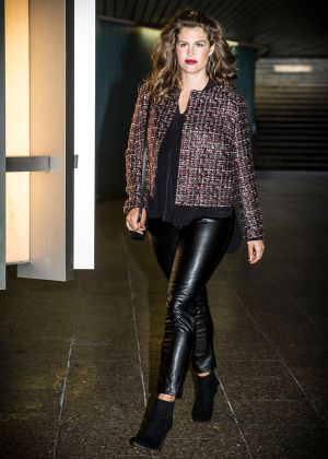 Брюки шкіряні вузького крою