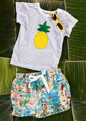 Шорти і мотив для аплікації