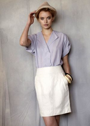 Блуза двухбортная с рукавами кимоно