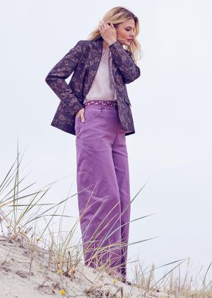 Штани-банани в джинсовому стилі