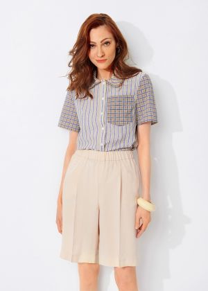 Шорти-бермуди на еластичному поясі