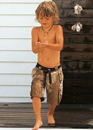 Шорти бермуди з кишенями-портфелями