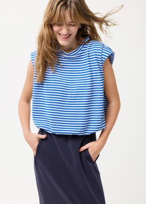 Топ силуету балон зі складками на плечах