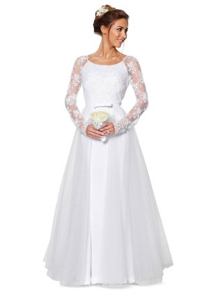 Свадебное платье силуэта «русалка» со съемной пышной юбкой