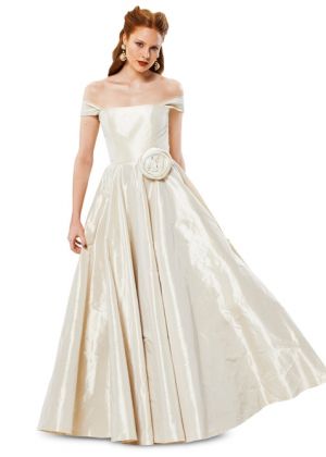 Платье-корсаж свадебное