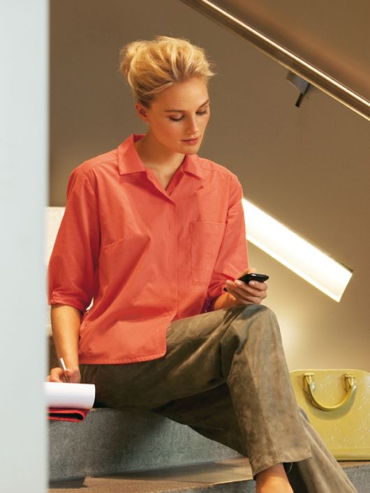 Рубашка батистовая с застежкой на кнопки