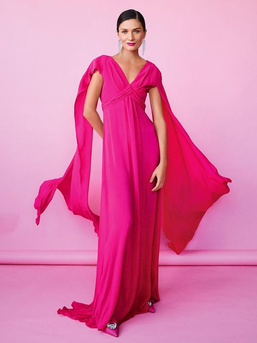 Сукня вечірня силуету ампір