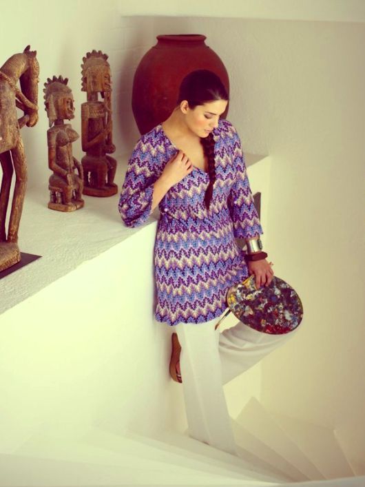 Брюки широкого кроя с пояском-завязкой