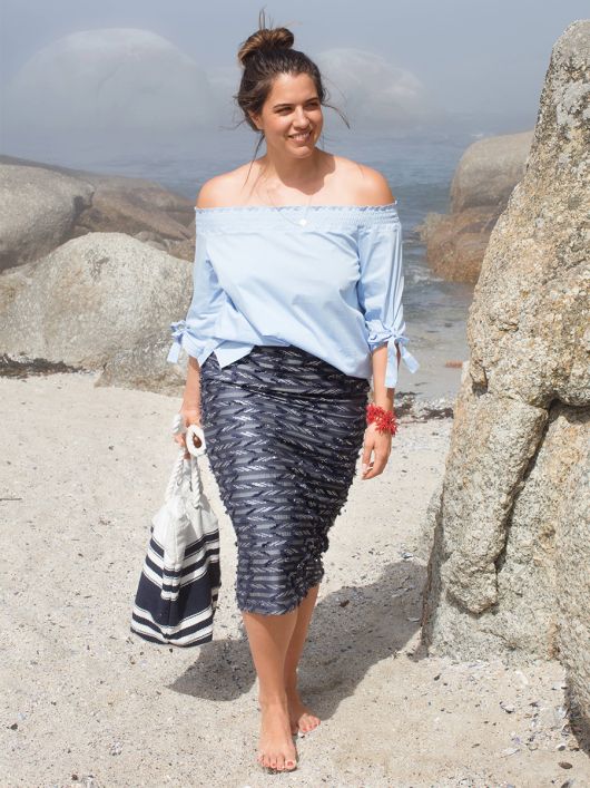 Спідниця-олівець зі шліцею