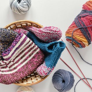 Жакардовий візерунок у техніці дволицьового в'язання