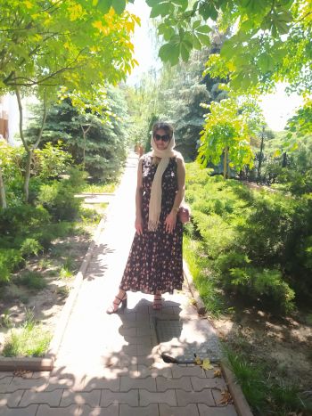 Сукня на конкурс "Стань моделлю для новорічної обкладинки"