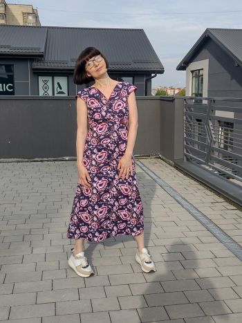 Сукня з нового номера Burda 7/2023