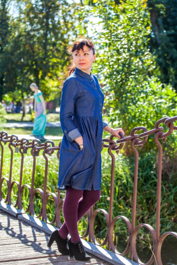 Джинсова сукня