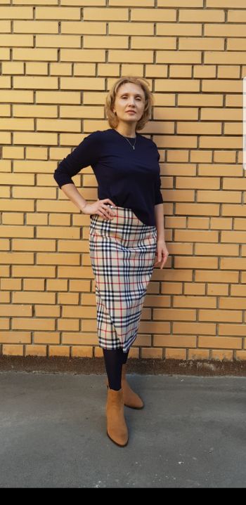 Спідниця "burberry"