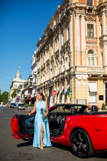 Шиємо простору сукню. Блакитна