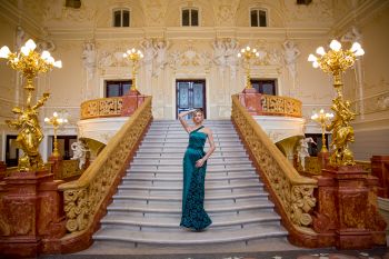 Одеський зимовий флешмоб " Вечірнє вбрання"