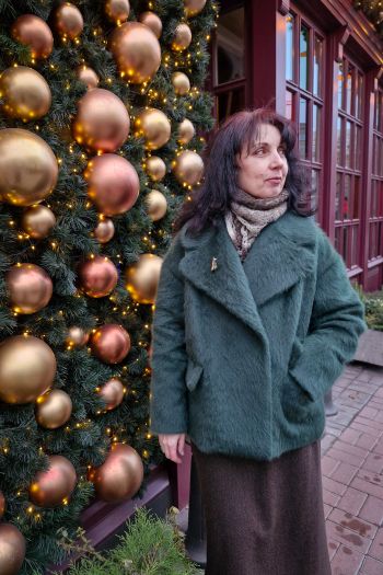 Жакет з мохеру