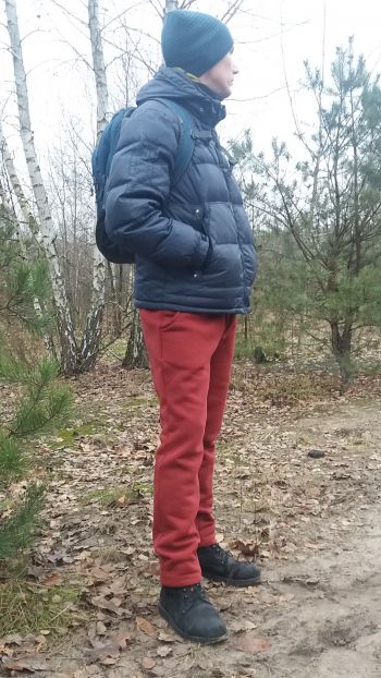 Теплі чоловічі спортивні штани