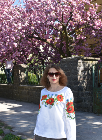 Сорочка вишита бісером